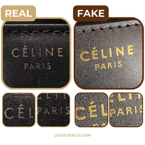 celine cap fake vs real|celine bag counterfeit.